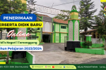 Thumbnail for the post titled: PENERIMAAN PESERTA DIDIK BARU (PPDB) MTs NEGERI 1 TEMANGGUNG TAHUN PELAJARAN 2023/2024
